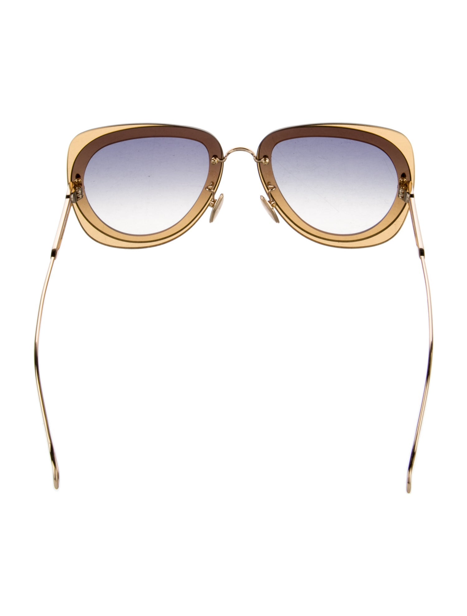 Isabel Marant Aviator Gradient Sunglasses
